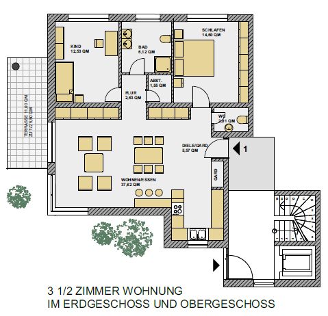 Neubau: Wohnanlage mit viel Platz und Komfort in Angelbachtal!
